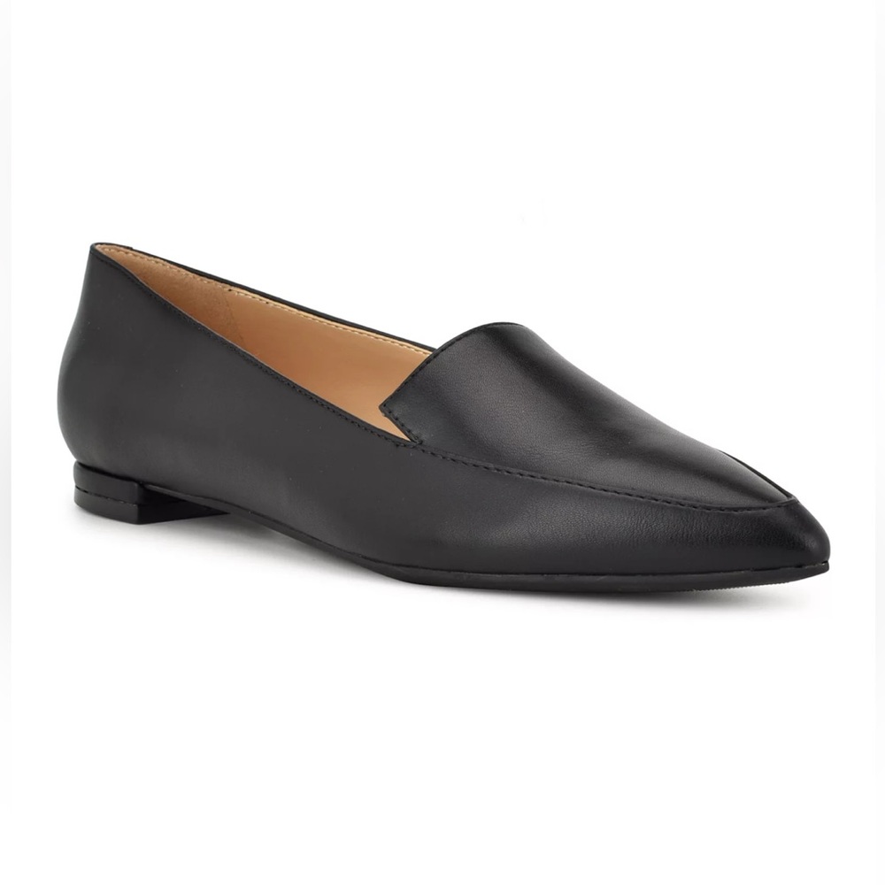 Nine West Black Leather Women's Shoes